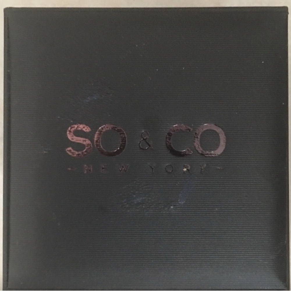 SO&CO New York Tribeca 5004 GMT 42mm Stainless Steel Watch | BRAND NEW IN BOX - Picture 12 of 12